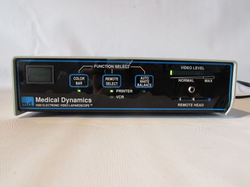 MEDICAL DYNAMICS 5500 ELECTRONIC VIDEO LAPAROSCOPE