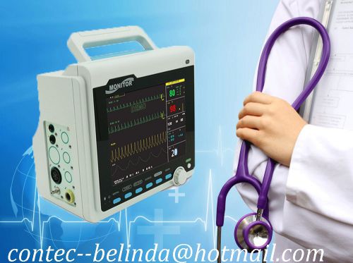 8.4&#039;&#039;color tft multi-parameter patietn monitor with ecg spo2 nibp pr cms6000 for sale