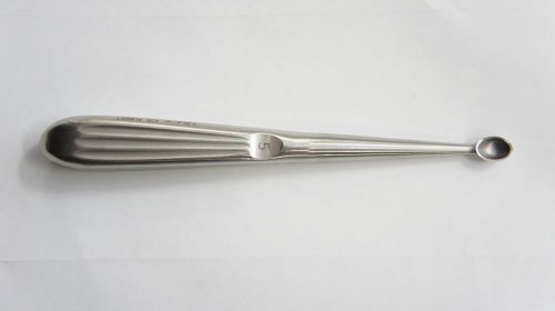 V. Mueller AU6607 Brun Bone Curette Sz 5 Oval Cup