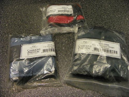 CUFF Weights  Sammons Preston®  1 LB 3/4 lb and 1.5 lb  NEW/SEALED _______Q