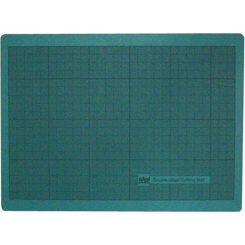 West Design A3 Self Healing Cutting Mat - Green