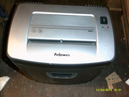 FELLOWES DM65C CROSS-CUT SHREDDER