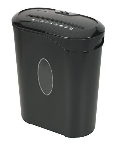 OfficeMax 8-Sheet Micro-Cut Shredder - Black (OM04226)