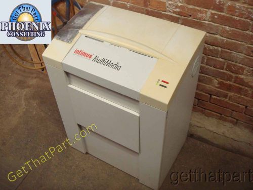 Intimus 684-SCX 684204 German Industrial CD Tape Multimedia Shredder