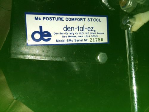 den-tal-ez posture comfort stool dental chair