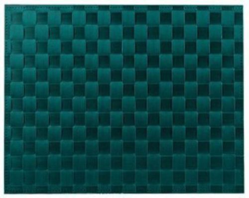 Saleen Woven Plastic Placemat - Dark Teal