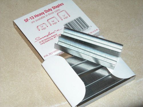 Staples SF-13 Swingline 3/8&#039; Heavy Duty StapleS 2000Staples 2 boxes MadeUSA! NEW