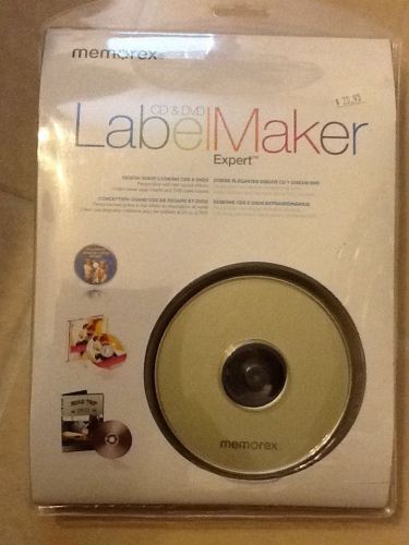 MEMOREX CD &amp; DVD LABELMAKER EXPERT - BRAND NEW -