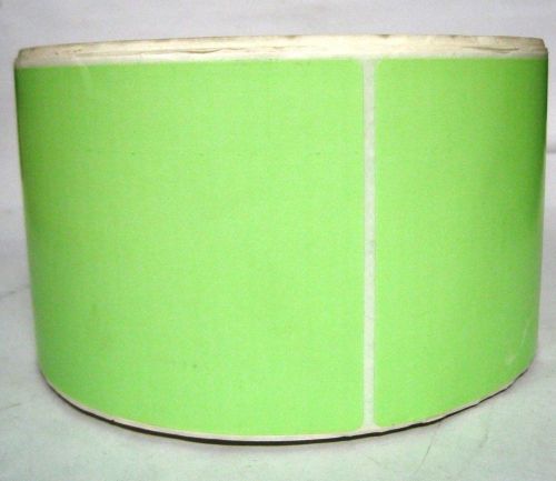 Data Label 4&#034; x 6&#034; Thermal Green Labels 640-TTT-4-6P-GR Lot of 1000 NNB