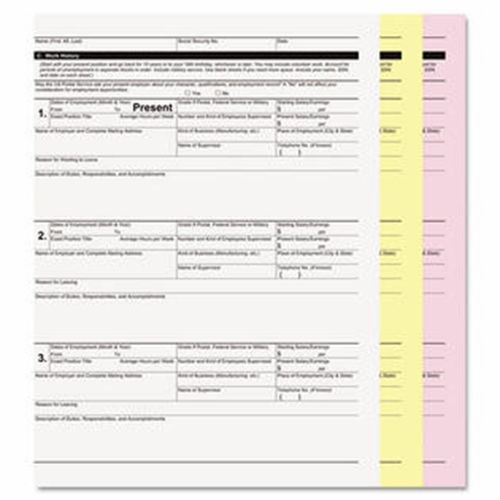 New pm company 59105 digital carbonless paper, 8-1/2 x 11, 3-part 50089243591051 for sale