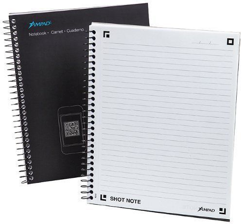 Ampad 9.5&#034; X 7.75&#034; Notebook-medium Ruled - 60 Sheet - 22 Lb - Ruled - (25110)