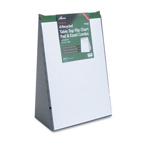 Ampad recycled table top flip chart - 20 sheet - 15 lb - 20&#034; x 28&#034; - 1 (24022) for sale