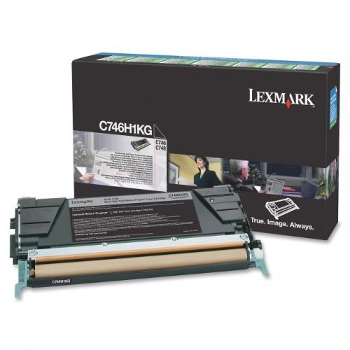 LEXMARK SUPPLIES C746H1KG LEXMARK - BPD SUPPLIES BLACK TONER CARTRIDGE FOR C746