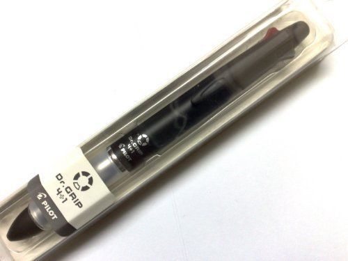 Pilot Dr. Grip 41 4 Color 0.7 mm Ballpoint Multi Pen 0.5 mm Black Body