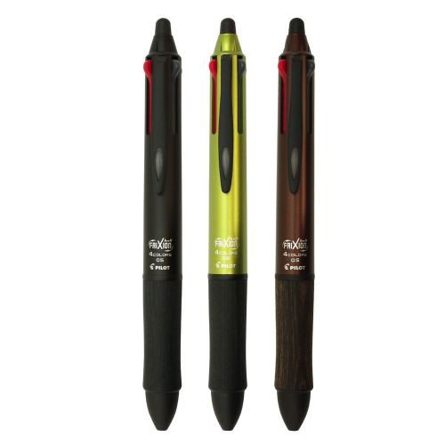 PILOT High Grade Frixion Ball4 Wood-grain Metal 4 color Ink Choose 1 body color