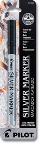 Pilot Marker Extra Fine Point Silver