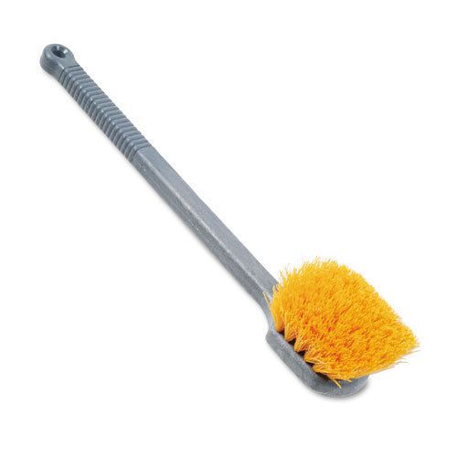 Rubbermaid Pot Scrubber, 20 Long Plastic Handle, Each