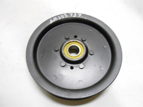 NOS JOHN DEERE FLAT IDLER PULLEY AM143737   -18L2