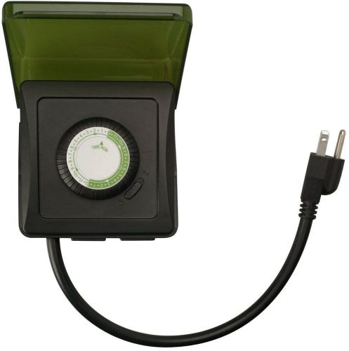 Outdoor 24-hour heavy duty mechanical outlet timer outdoor timer 50012 for sale