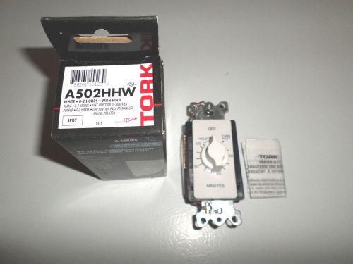 Tork A502HHW 2 Hr Twist Timer - White Brand New! FREE SHIPPING!!!