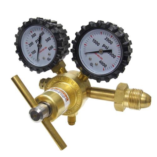 Uniweld RHP400 Nitrogen Regulator with 0-400 PSI Delivery Pressure, CGA580 Inle