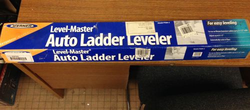 NEW WERNER AUTO LADDER LEVELER ADJUSTS UP TO 8 1/2&#034; 4XP35