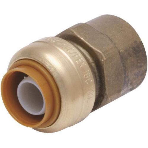 Sharkbite Brass Female Adapter (Push x Fem Pipe)-3/4&#034; FIP PUSH ADAPTER