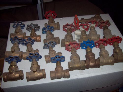 1/2&#039;&#039; BRASS VALVES