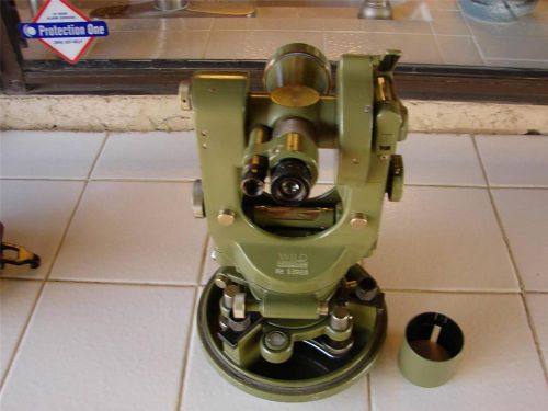 Superb Vintage Wild Heerbrugg T1 Theodolite &amp; Case Model Nt1 1942 - FREE SHIP