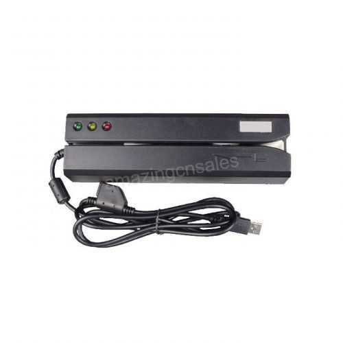 Msre206 magnetic card reader writer encoder stripe swipe credit magstripe msr206 for sale