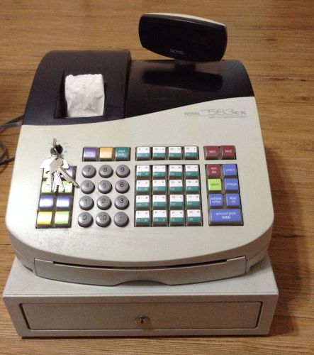 ROYAL ALPHA583CX Heavy Duty Cash Register