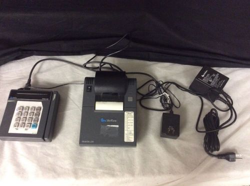 VeriFone Tranz 330 card reader and 250 Printer