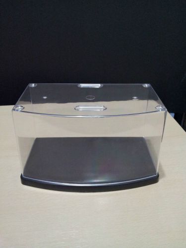 arylic display case L:10cm W:21.4cm H:11.3cm