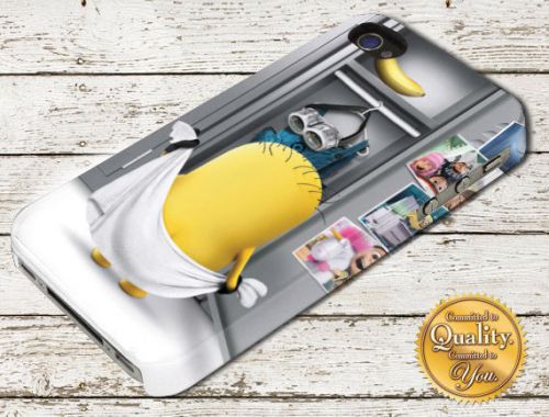 Despicable Me 2 Minion Cute Face iPhone 4/5/6 Samsung Galaxy A106 Case