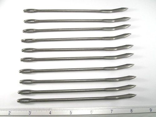 10 x Needles, For Stitching Wool Sacks,Sheep Shearing,Fishing nets.