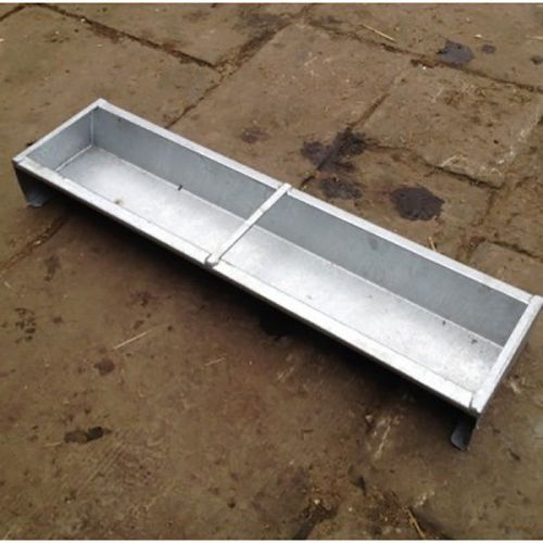4ft Galvanised feed trough