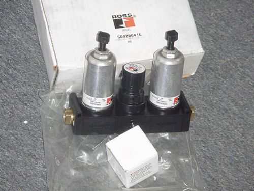 ROSS 5D02B0416 FRL FILTER REGULATOR LUBRICATOR 1/4&#034; NEW