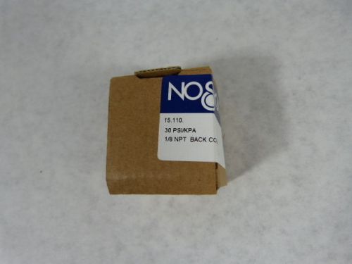 Noshok Pressure Gauge 1/8&#034; 15-110-30 NPT ! NEW !