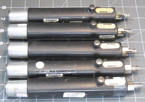 Lot of 5 Used Deprag 343-518U Pneumatic Industrial Minimat Screwdrivers cleco