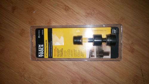 KLEIN TOOLS 53728-SEN 1/2 KNOCKOUT PUNCH SET 1/2 CONDUIT FREE SHIPPING