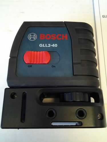 Bosch GLL2-40 Self-Leveling Cross-Line Laser