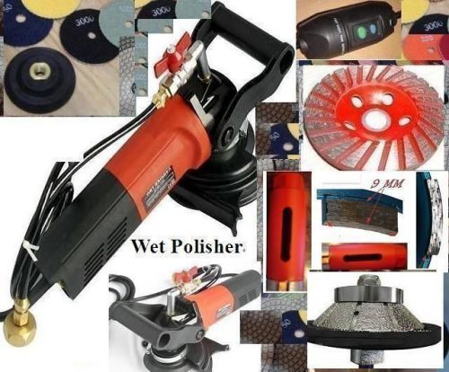 E30 bevel bullnose polisher stone concrete core drill bit diamond 33 pad 2 cup for sale