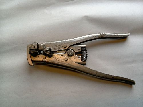 VINTAGE IDEAL INDUSTRIES AUTOMATIC WIRE STRIPPER GREAT SHAPE