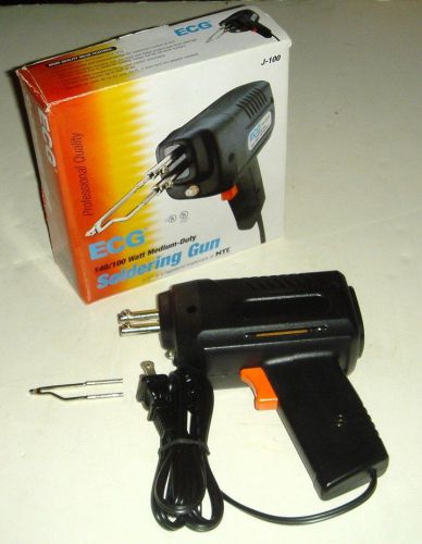 ECG J-100 Professional 140 / 100 Watt Medium Duty Soldering Gun with Light