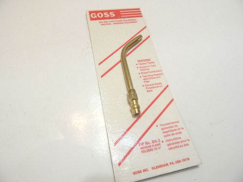 GOSS TORCH TIP BA-3