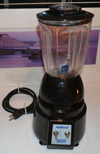 WARING COMMERCIAL BB180P NU-BLEND BLENDER W/PULSE &amp; 2 SPEEDS JAR NSF D056503