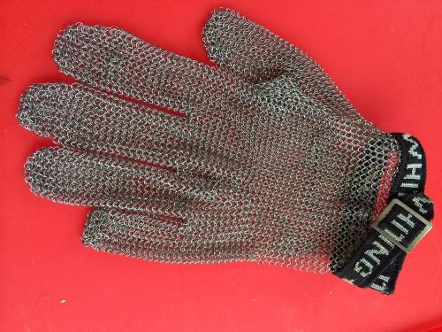 Whiting + Davis Mesh Glove Culinary, Ringmail, S, SM, SMALL