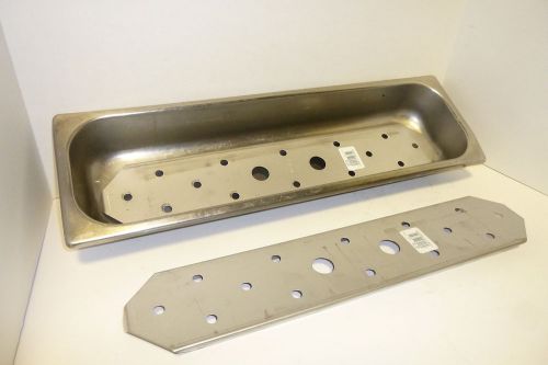 1/2 PAN DRAIN INSERT STAINLES STEEL  VOLLRATH 20100 NEW