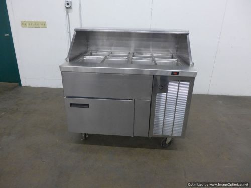 Delfield f18mc52 refrigerated mega top salad lettuce prep cooler refrigerator for sale