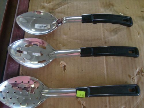 Black Handled Serving Spoons